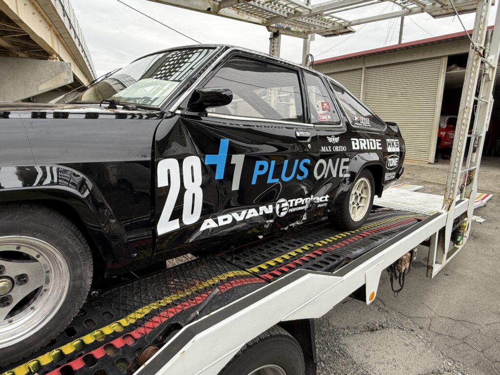 静岡まで板金に出します💦