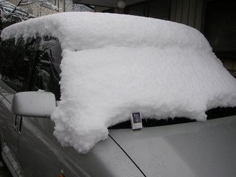 春の大雪